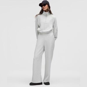 Lululemon Scuba Waffle FULL SET - Heathered Core Ultra Light Grey - medium